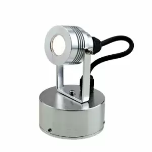 Loops - Outdoor IP54 Wall Light Sconce Anodised Aluminium LED 1W Bulb External d01113