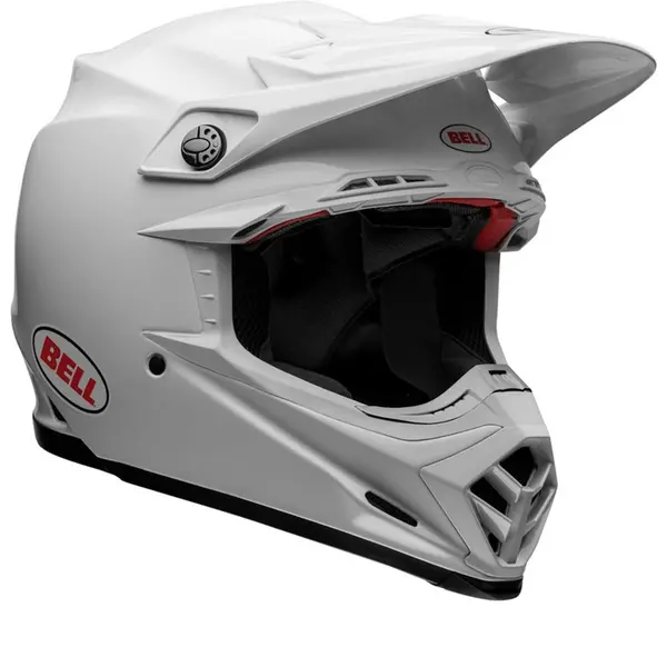 Bell Moto-9S Flex Solid Gloss White Full Face Helmet M