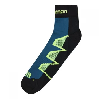 Salomon XA Pro Running 2 Pack Socks Mens - Black/Blue