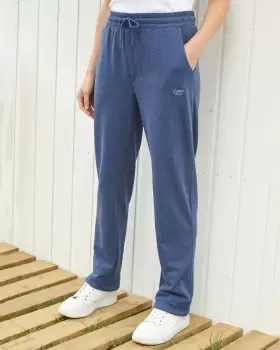 Cotton Traders Coloured Jog Pants in Blue