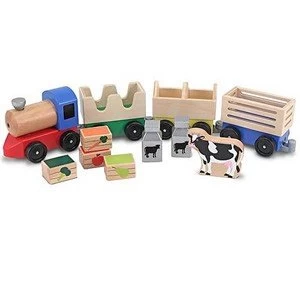 Melissa and Doug Wooden Farm Train