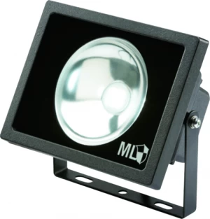 KnightsBridge IP65 Adjustable Low Energy LED Security Flood Light Black Aluminium. - 30 Watt