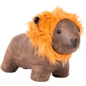 Paoletti Lion Heavy Weight Door Stop, Multicolour