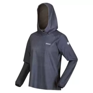 Regatta Womens Montes Fleeced Hoodie - Blue