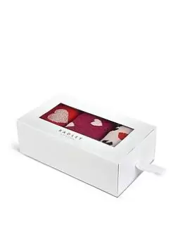 Radley I Love Radley Sock Set - Dark Rose