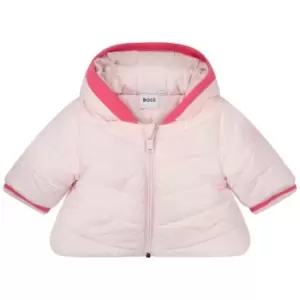 Boss Boss Logo Puffer Jacket Babies - Pink