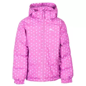 Trespass Girls Combine Padded Jacket (5-6 Years) (Deep Pink)