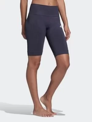 adidas Aeroknit Seamless Short Tights, Blue Size XS Women