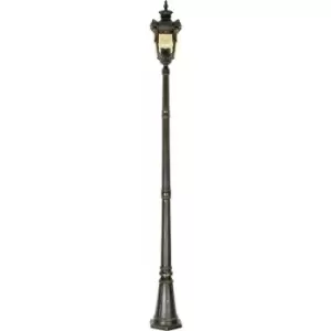 Outdoor IP44 3 Bulb Lamp Post Old Bronze LED E14 60W Bulb Light Fitting