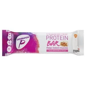 Maxinutrition Genp Strawberry Crisp Protein Bar 45g