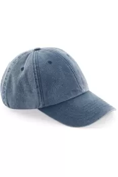 Low Profile Vintage Denim-Look Cap