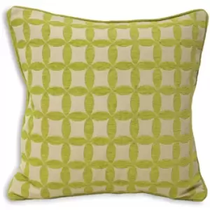 Riva Home Palma Cushion Cover (55x55cm) (Green) - Green