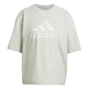 adidas Future Icons Badge of Sport T-Shirt Womens - Green