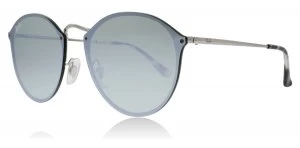 Ray-Ban Blaze Sunglasses Silver 003/30 59mm