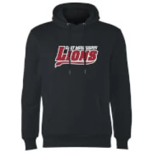 East Mississippi Community College Lions Script Logo Hoodie - Black