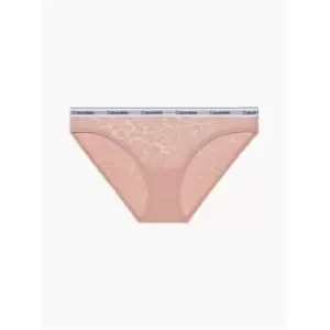 Calvin Klein Lace Bikini Briefs - Nude