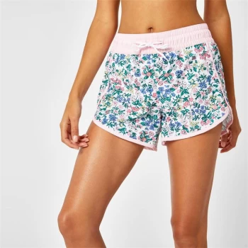 Jack Wills Oakworth Swim Shorts - White Floral