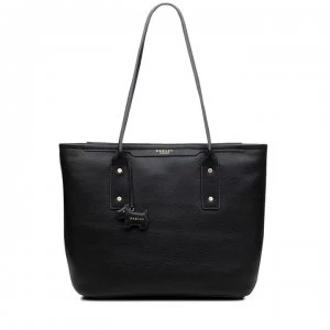 Radley Patcham palace medium tote shoulder ziptop - Black