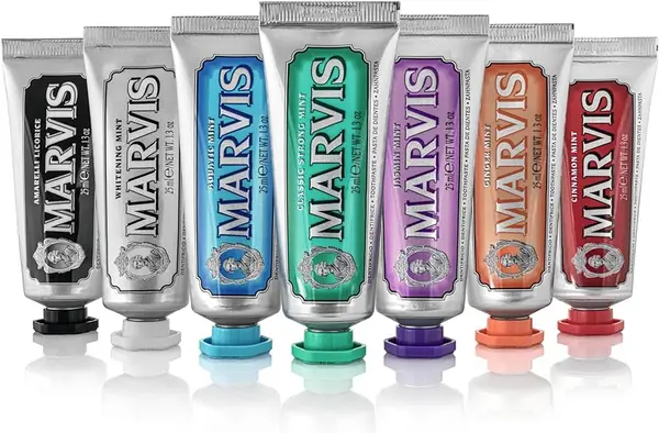 Marvis 7 Flavour Collection Toothpaste Set 25ml