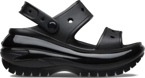 Crocs Unisex Mega Crush Sandals Black W8/M7