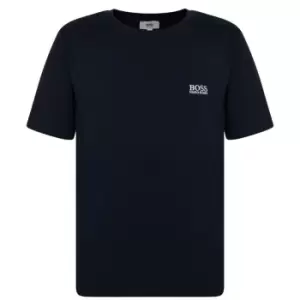 BOSS BoyS Small Logo Short Sleeve T Shirt - Blue