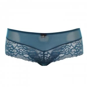 Ann Summers Sexy Lace Short Briefs - Teal