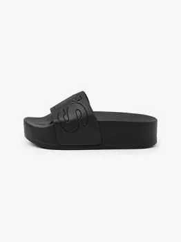 Levis June Sliders - Black