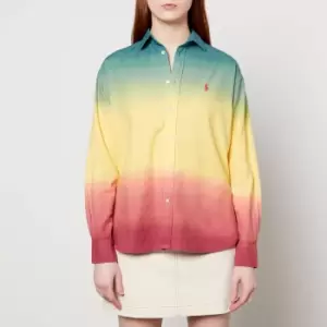 Polo Ralph Lauren Womens Ombre Shirt - Ombre Multi - US 8/UK 12