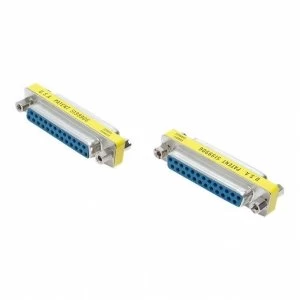 StarTech Slimline Gender Changer DB25F to DB25F