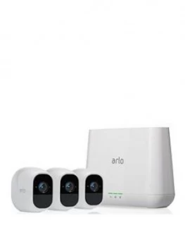 Netgear Arlo Pro 2 Vms4330P 3 Camera Security System With Siren