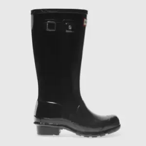 Hunter Black Original Gloss Junior Boots