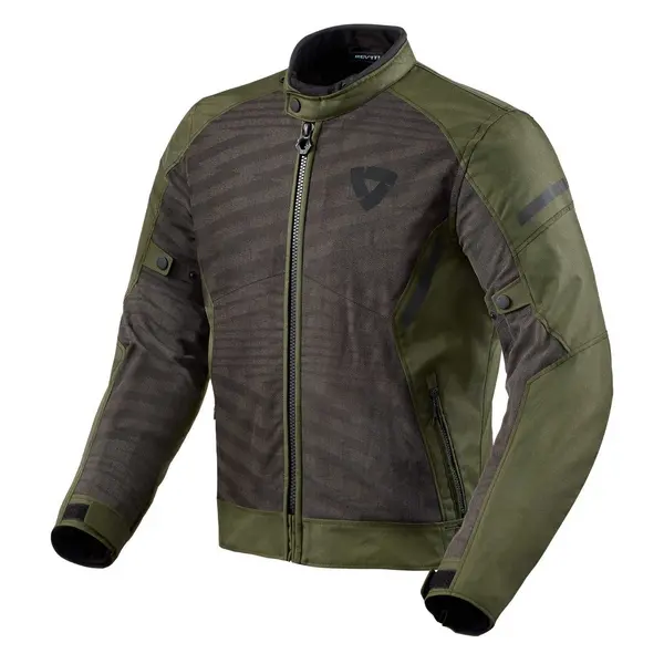 REV'IT! Torque 2 H2O Jacket Black Dark Green Size M