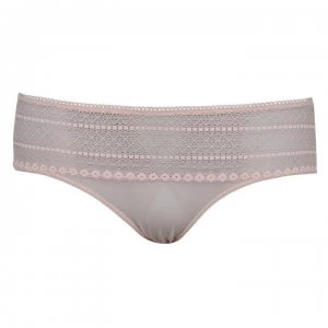 DKNY Tab Top Bikini Briefs - Rose Water