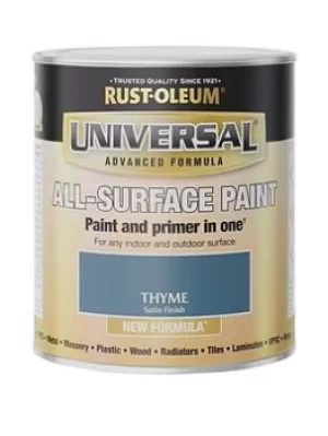 Rust-Oleum Rust-Oleum Universal Paint Satin Thyme 750Ml