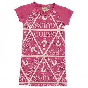 Guess Logo Dress - Rose Tint RSTI