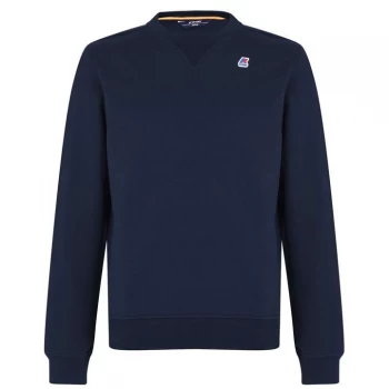 KWAY Baptiste Crew Sweater - Blue Depth