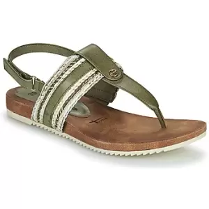 Tamaris LOCUST womens Sandals in Green,5,6