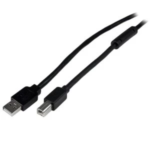 StarTech 20m Active USB 2.0 A to B Cable MM