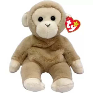 Ty Original Beanie Baby - Bongo II the Monkey 14cm Soft Toy, Multi