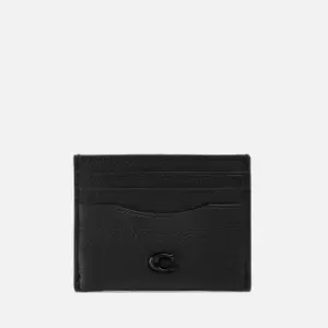 Coach Pebble-Grain Leather Cardholder