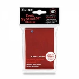 Ultra Pro Small Red Deck Protectors - Case Of 10