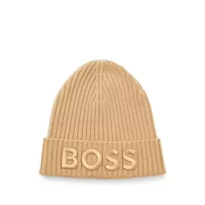 Boss Boss Zaryan Beanie Womens - Beige