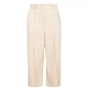 Boss Boss Telita Leather Trouser - Beige