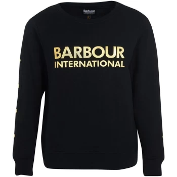 Barbour International Reine Overlayer - Black BK11