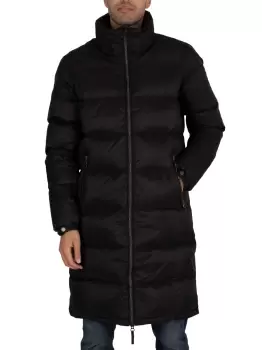 Longline Code Down Puffer Jacket