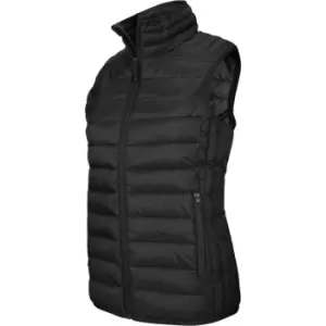 Kariban Womens/Ladies Lightweight Down Bodywarmer (L) (Black)