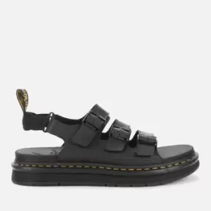 Dr. Martens Mens Solomon Hydro Leather Sandals - Black - UK 11