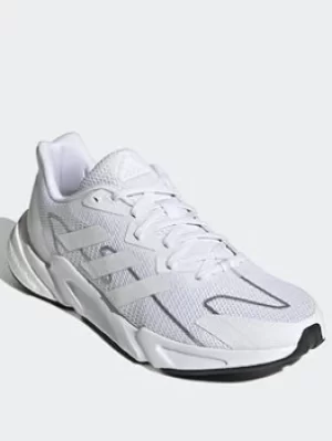 adidas X9000l2 Shoes, White/Silver, Size 9.5, Women