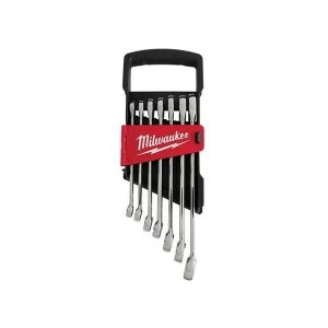 Milwaukee Hand Tools MAX BITE Ratcheting Combination Spanner Set, 15 Piece