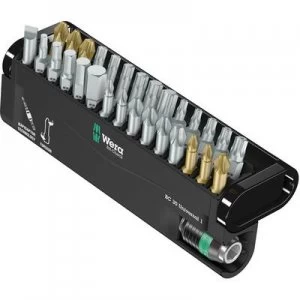 Wera BC Universal/30 Bit-Check 05056440001 Bit set 30 Piece Slot, Phillips, Pozidriv, Allen, TORX socket, TORX BO